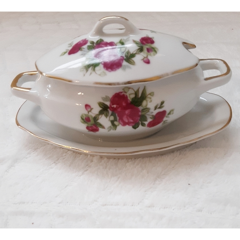 Royal Crown Vintage Sugar Dish